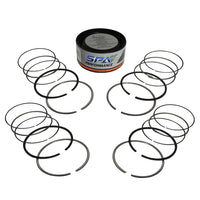 Forged flat top piston and rings set 83.5mm VW 2.0L 8V