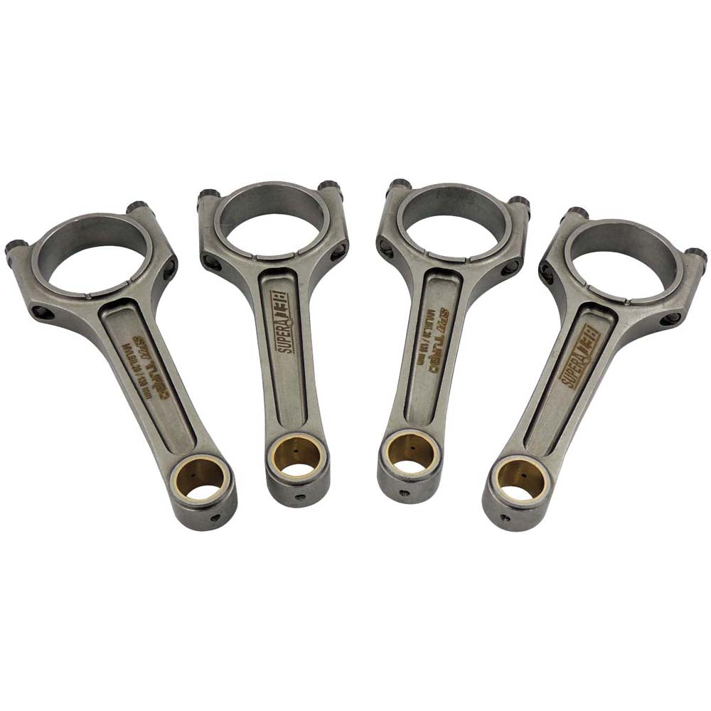 VW 138mm x 18mm Super A connecting rod set 5/16" bolt (600hp) BAH BLM 8V 16V engine