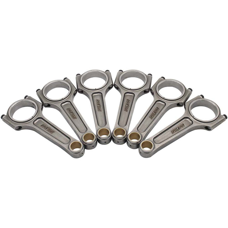 VR38DETT For GTR R35 6.496" 165mm x 23mm Super A forged con rod set with 7/16" bolts