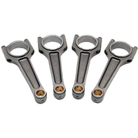 Forged piston and rings set 82,5mm VW 2.0L 16V ABF + VW 159mm x 20mm High Performance Steel Basic Connecting Rod set 3/8" bolt (1000hp) + Decompression Head Gasket Spacer - 1.5mm + 136mm head stud set