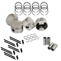 Forged piston set 81mm 1.8L 20V VW/AUDI + Head Stud Set