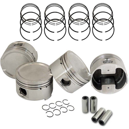 Forged pistons and rings set 83.5mm 2.0L 20V VW/AUDI