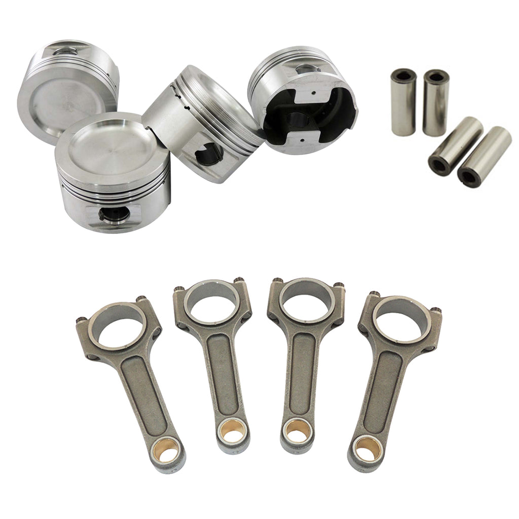 Forged piston and Connecting rod kit for VW 2.0 8V (83mm) 1000hp