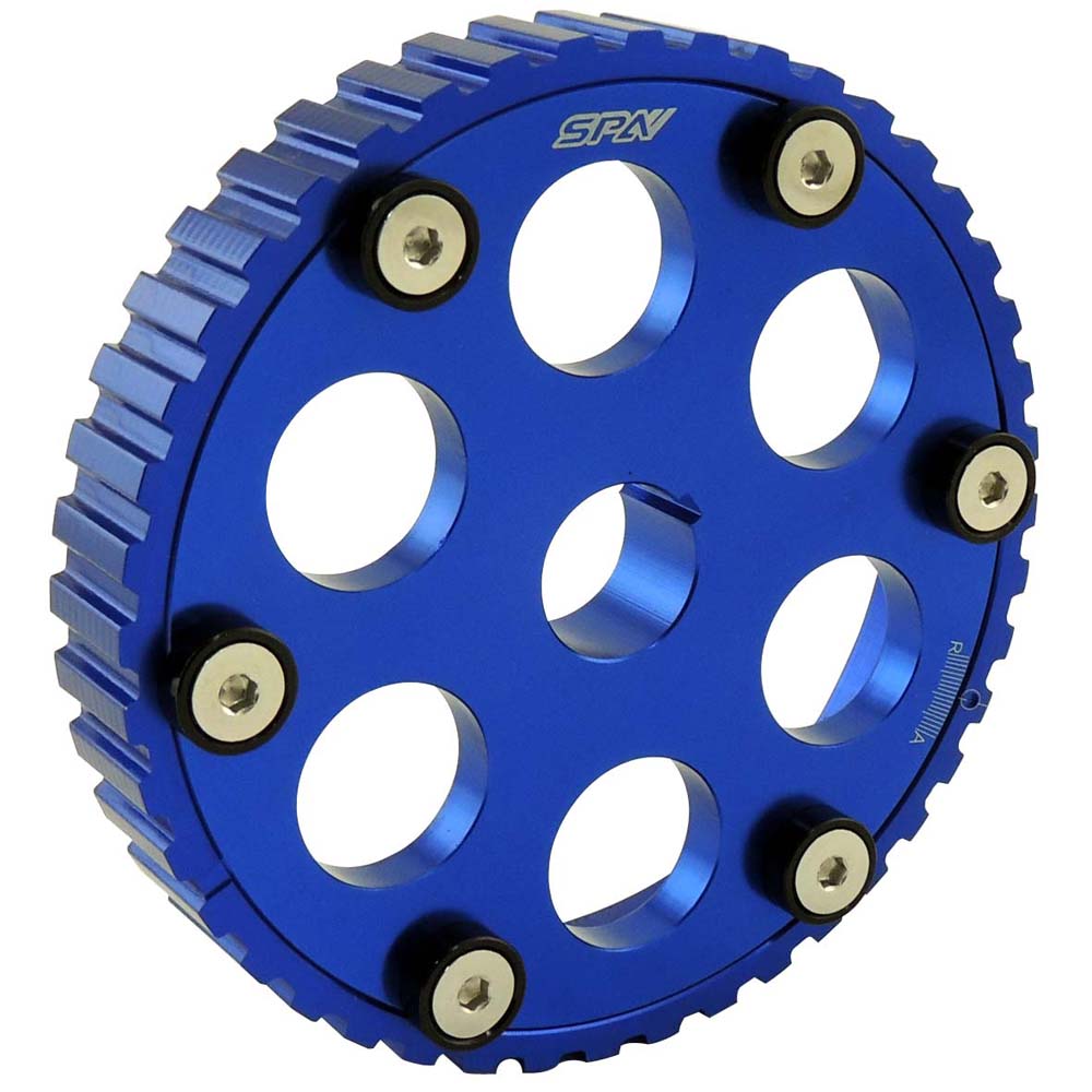 VW 74-98 8V B series adjustable cam gear pulley - Blue