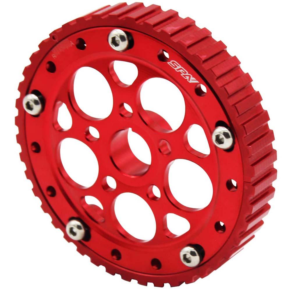 VW 74-98 8V M series adjustable cam gear pulley - Red