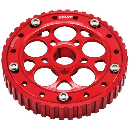 VW 74-98 8V M series adjustable cam gear pulley - Red