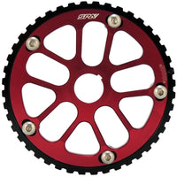 VW 74-98 8V Y series adjustable cam gear pulley - Black/Red