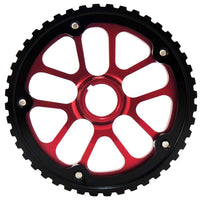 VW 74-98 8V Y series adjustable cam gear pulley - Black/Red