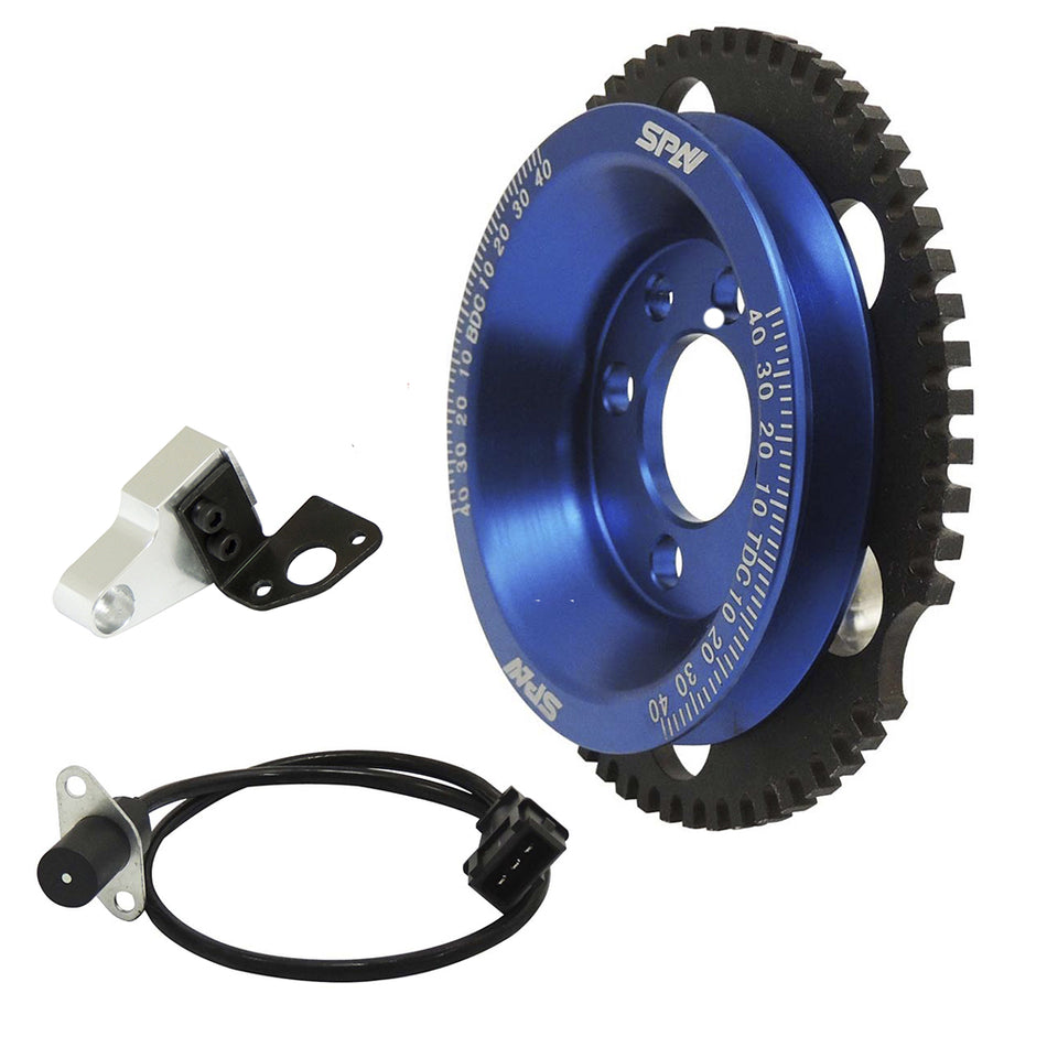 VW MKI II Rabbit , Audi 80, scirocco 8v underdrive crank trigger adapter kit - Blue