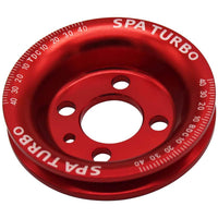 VW syncro Audi 80 90 100 4000 rabbit 1.8 8v underdrive Pulley - RED