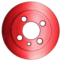 VW syncro Audi 80 90 100 4000 rabbit 1.8 8v underdrive Pulley - RED