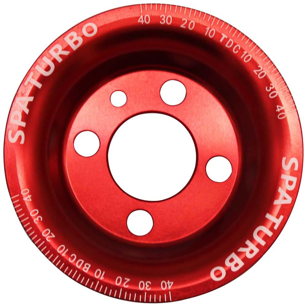 VW syncro Audi 80 90 100 4000 rabbit 1.8 8v underdrive Pulley - RED