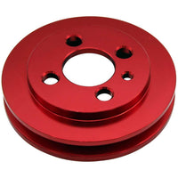 VW syncro Audi 80 90 100 4000 rabbit 1.8 8v underdrive Pulley - RED