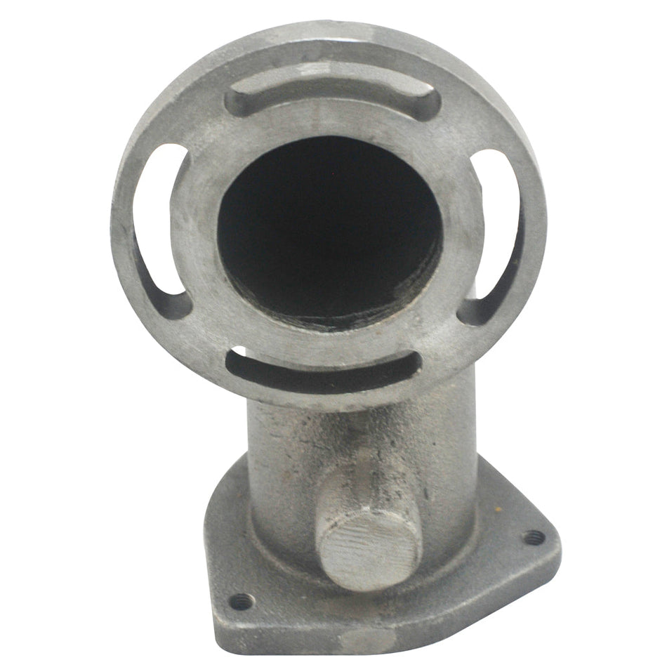 Cast iron turbocharger downpipe 90‚° 2 1/2" T3 4 bolts