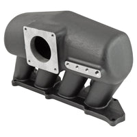 Intake manifold for 8th gen Honda Civic SI (K20 engine) - 4 injectors - Mustang throttle - Black