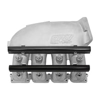 Cast Aluminum Intake Manifold for tranverse VW/AUDI 1.8T with 8 injectors Fuel Rail Kit (right side OEM throttle)