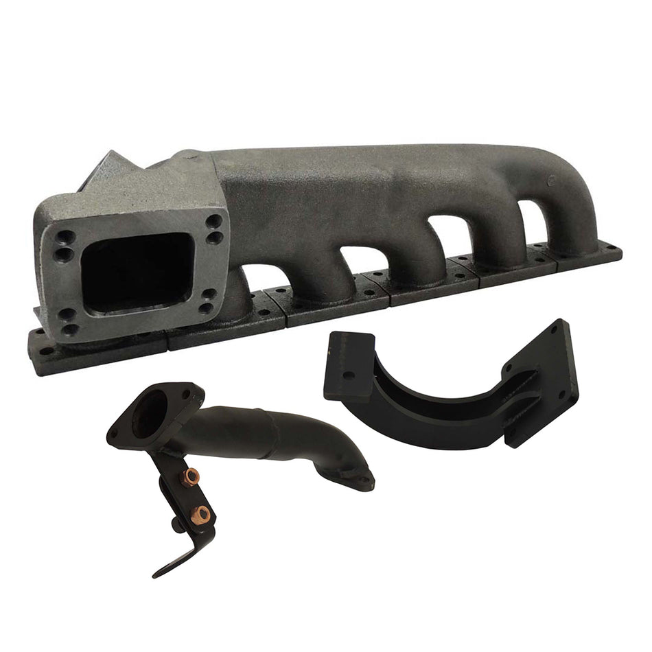 BMW E36 M3 S50 TU M5X Turbo Exhaust Manifold - TMB01 + Turbo Motor Mount + Wastegate mount WG 2 bolt mount - PRE SALE