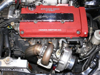 Honda B-series T3 top mount turbo manifold