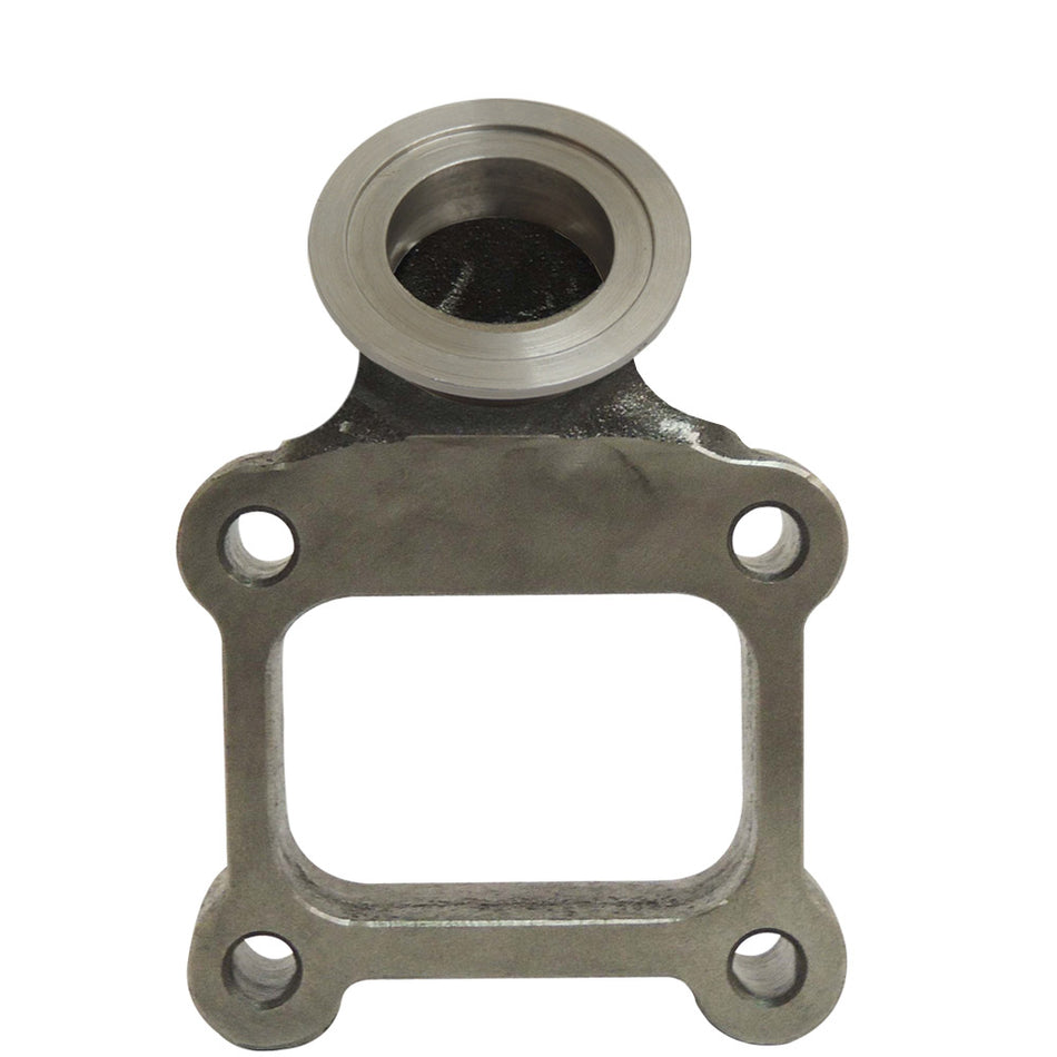 T4 manifold 44/45mm v-band Wastegate adapter 45 degree flange