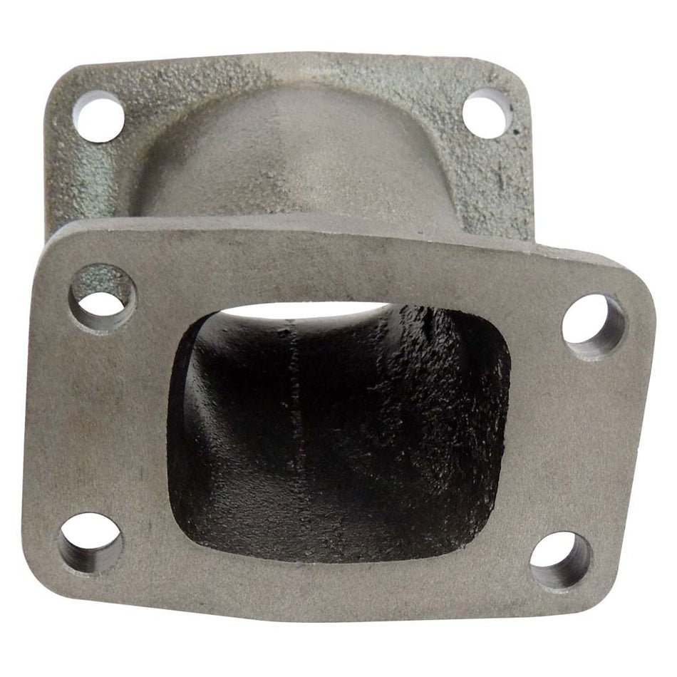 T3 cast iron flange turbocharger manifold exhaust relocation/adapter